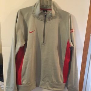 Nike Therma Fit Men’s 1/4 zip Pullover L